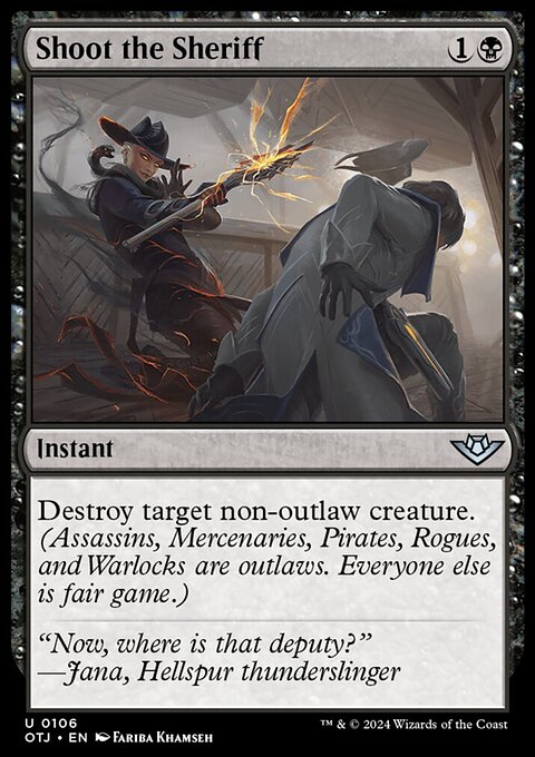 Shoot the Sheriff [Outlaws of Thunder Junction]