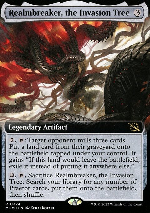 Realmbreaker, the Invasion Tree (Extended Art) [March of the Machine]