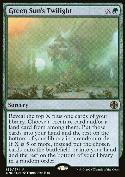 Green Sun's Twilight [Phyrexia: All Will Be One]