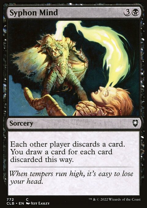 Syphon Mind [Commander Legends: Battle for Baldur's Gate]