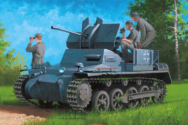 Hobbyboss 1:35 German Flakpanzer Ia W/Ammo.Trail