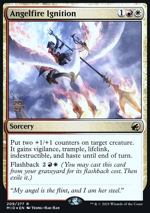 Angelfire Ignition [Innistrad: Midnight Hunt Prerelease Promos]