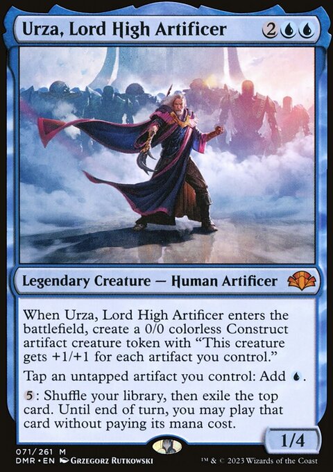 Urza, Lord High Artificer [Dominaria Remastered]