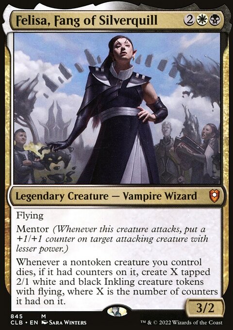 Felisa, Fang of Silverquill [Commander Legends: Battle for Baldur's Gate]