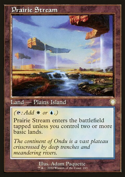 Prairie Stream (Retro) [The Brothers' War Commander]