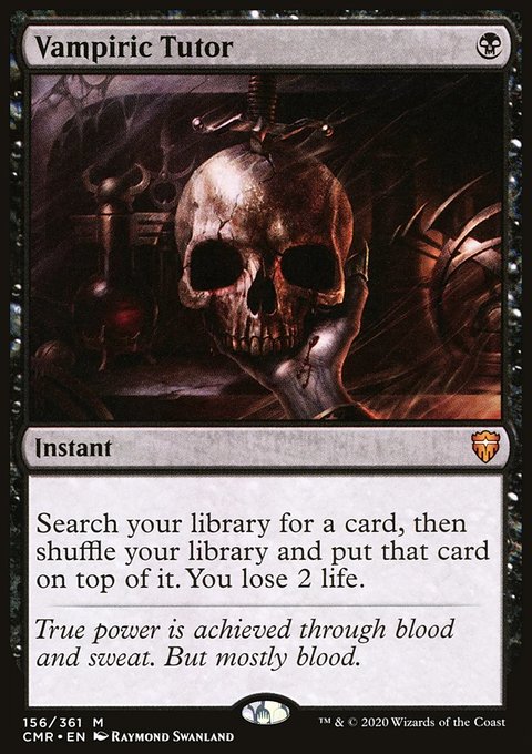 Vampiric Tutor [Commander Legends]