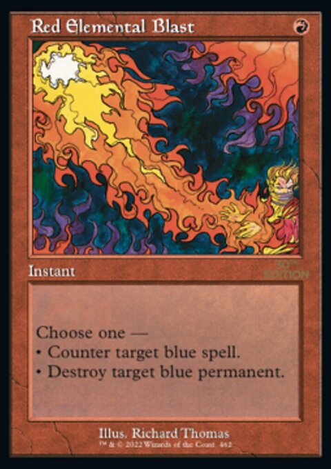 Red Elemental Blast (Retro) [30th Anniversary Edition]
