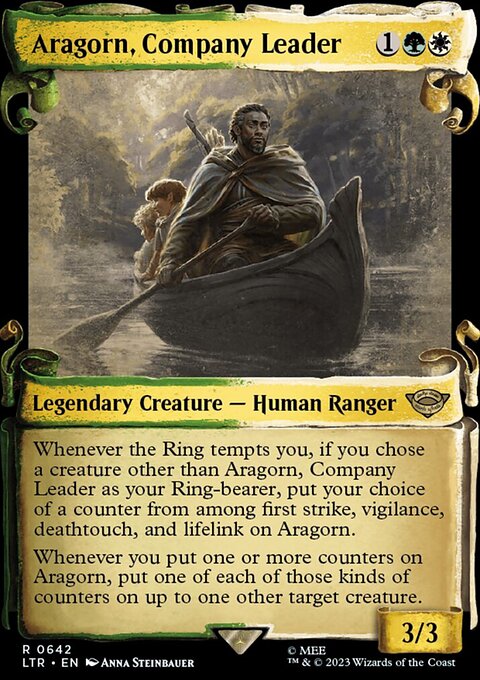Aragorn, Company Leader [The Lord of the Rings: Tales of Middle-Earth Showcase Scrolls]