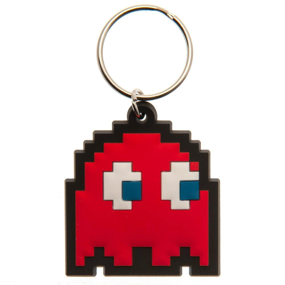 Pac-man Rubber Keychain - Blinky