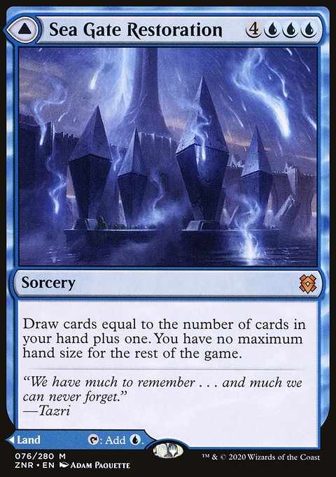 Sea Gate Restoration // Sea Gate, Reborn [Zendikar Rising]