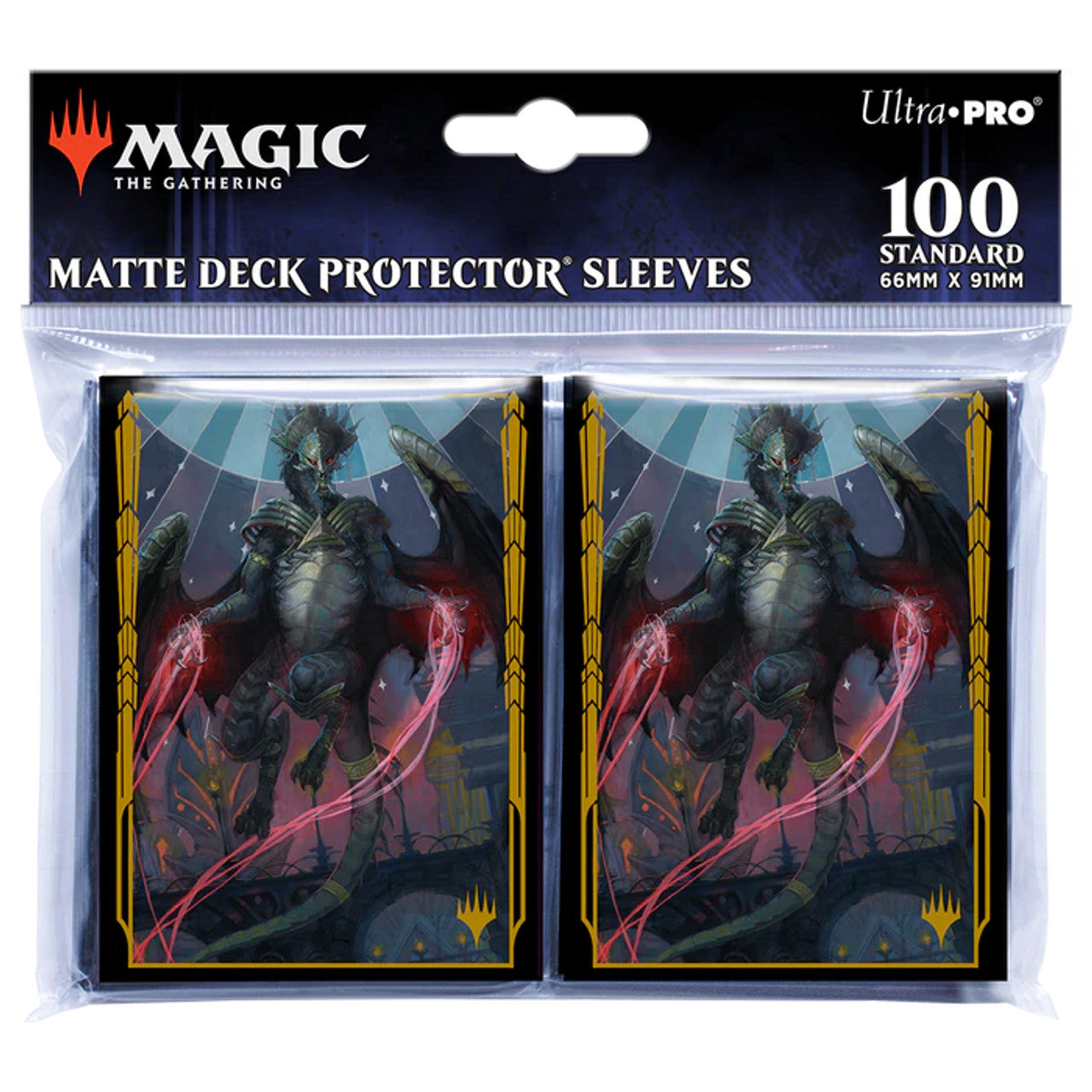 Ultra Pro 100 MTG Standard Card Sleeves Ziatora New Capenna