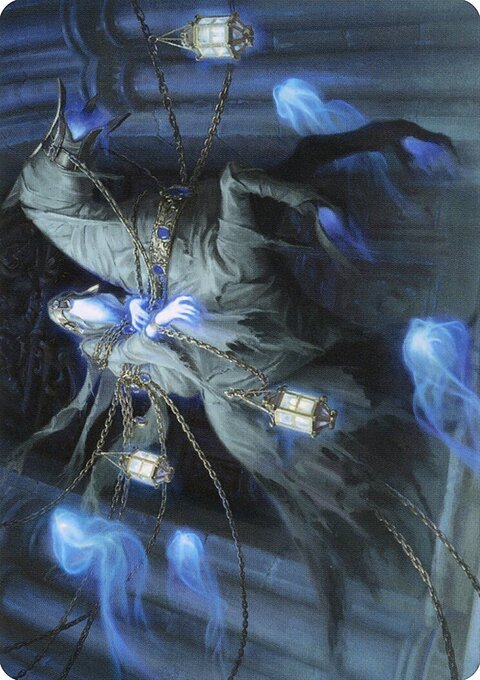 Patrician Geist Art Card [Innistrad: Midnight Hunt Art Series]