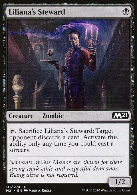 Liliana's Steward [Core Set 2021]