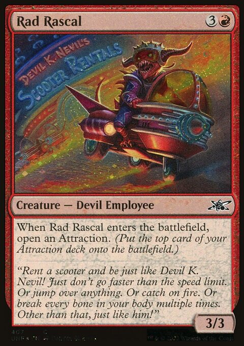 Rad Rascal (Galaxy Foil) [Unfinity]