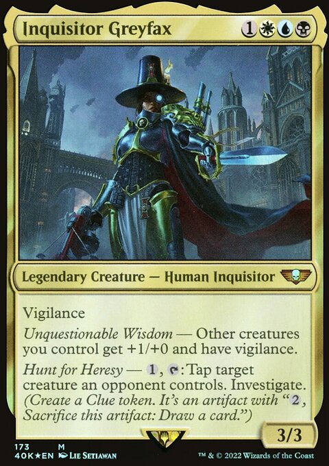 Inquisitor Greyfax (173) [Warhammer 40,000]