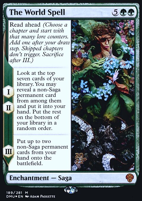 The World Spell [Dominaria United Prerelease Promos]