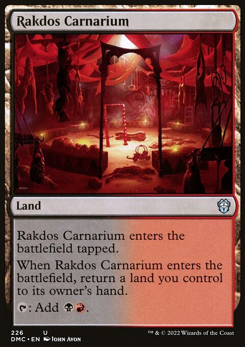 Rakdos Carnarium [Dominaria United Commander]
