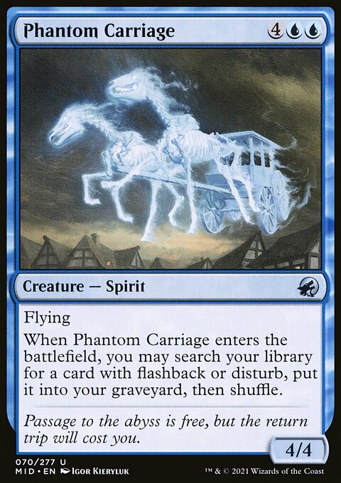 Phantom Carriage [Innistrad: Midnight Hunt]
