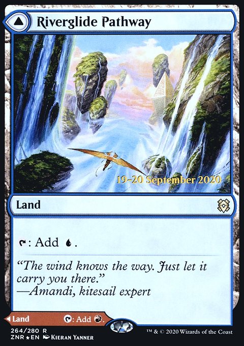 Riverglide Pathway // Lavaglide Pathway [Zendikar Rising Prerelease Promos]