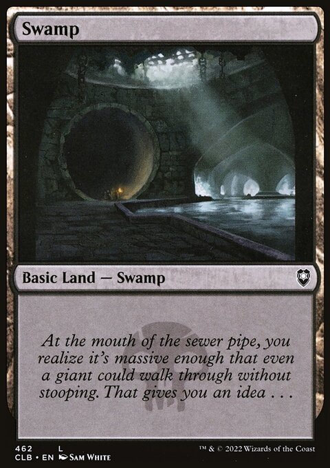 Swamp (462) [Commander Legends: Battle for Baldur's Gate]
