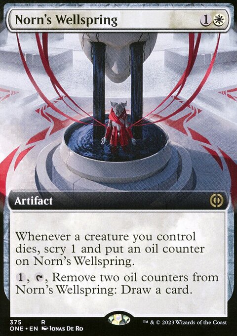Norn's Wellspring (Extended Art) [Phyrexia: All Will Be One]