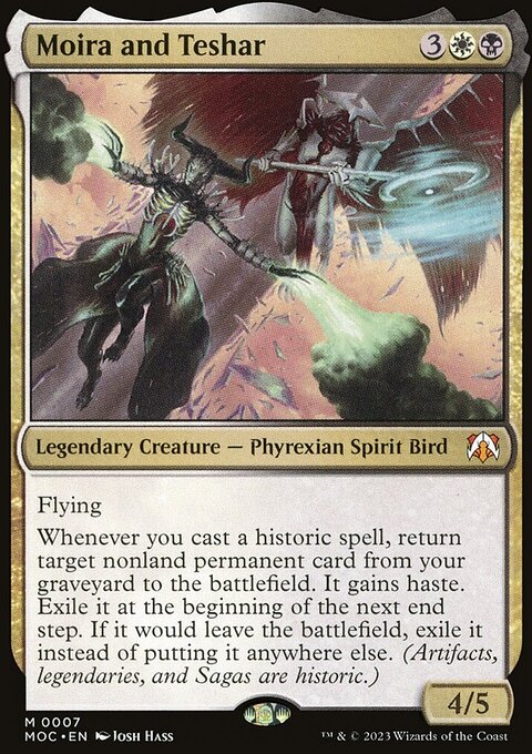 Moira and Teshar [March of the Machine Commander]