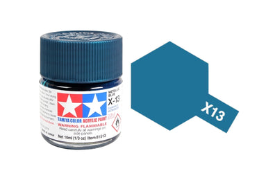 Tamiya X-13 Acrylic Metallic Blue (Gloss)