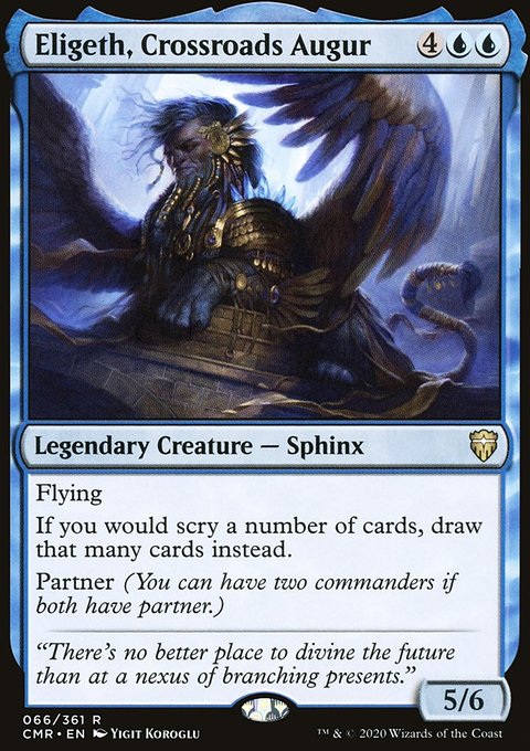 Eligeth, Crossroads Augur [Commander Legends]
