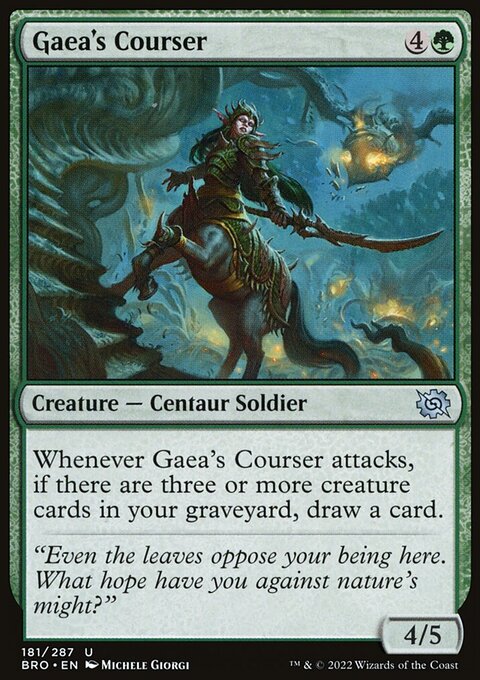 Gaea's Courser [The Brothers' War]