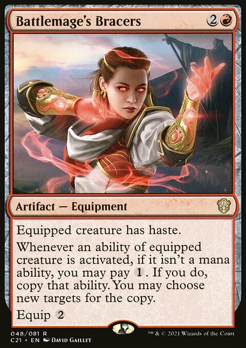 Battlemage's Bracers [Commander 2021]