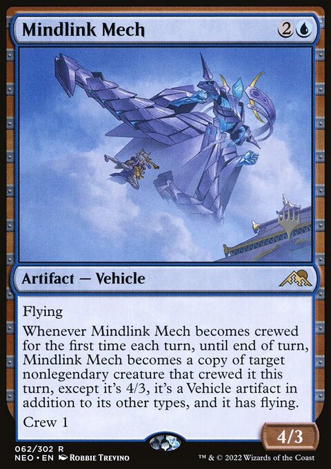 Mindlink Mech (Promo Pack) [Kamigawa: Neon Dynasty Promos]