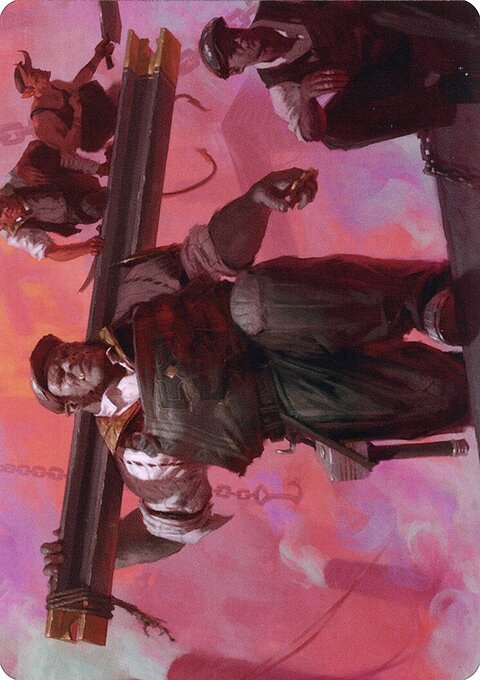 The Beamtown Bullies Art Card [Streets of New Capenna Art Series]