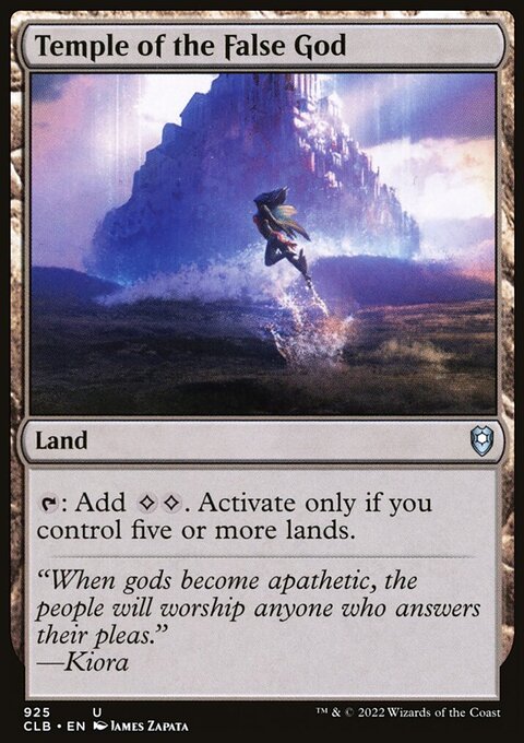 Temple of the False God [Commander Legends: Battle for Baldur's Gate]
