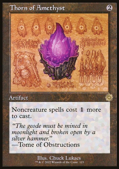 Thorn of Amethyst (Retro Schematic) [The Brothers' War Retro Artifacts]