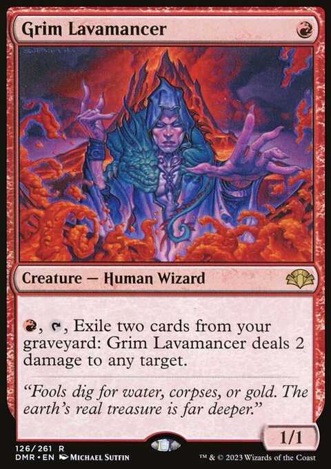 Grim Lavamancer [Dominaria Remastered]