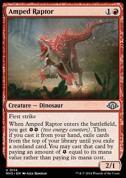 Amped Raptor [Modern Horizons 3]