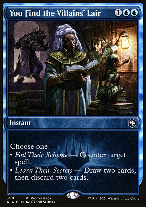 You Find the Villains' Lair (Promo Pack) [Dungeons & Dragons: Adventures in the Forgotten Realms]