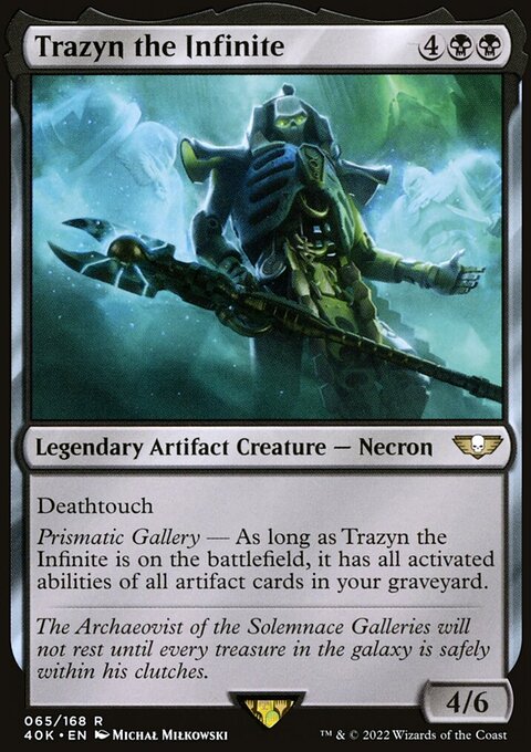 Trazyn the Infinite (Surge Foil) [Warhammer 40,000]