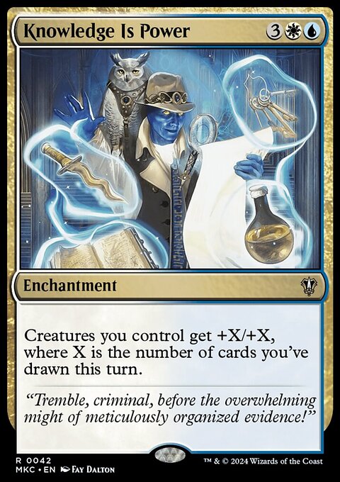 Knowledge is Power [Murders at Karlov Manor Commander]