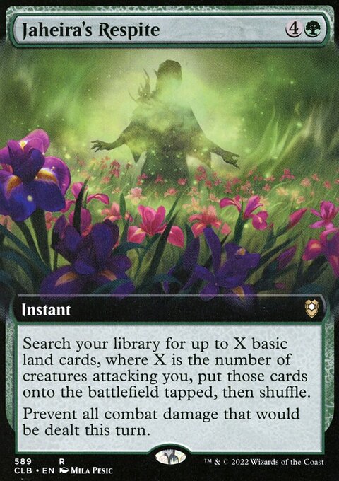 Jaheira's Respite (Extended Art) [Commander Legends: Battle for Baldur's Gate]