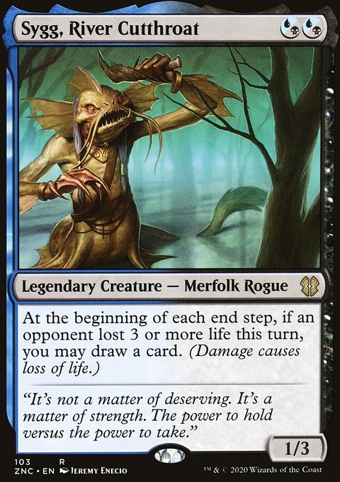 Sygg, River Cutthroat [Zendikar Rising Commander]