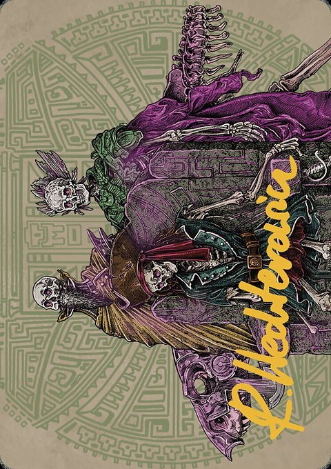 Throne of the Grim Captain Art Card [The Lost Caverns of Ixalan Art Series]