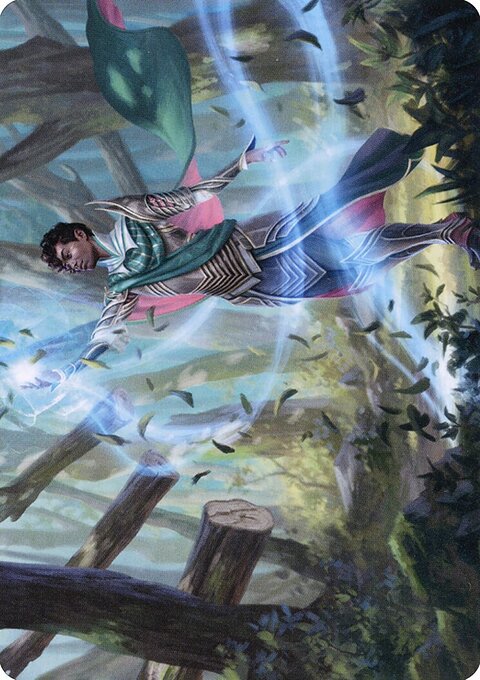 Dragonsguard Elite Art Card (15/81) [Strixhaven: School of Mages Art Series]