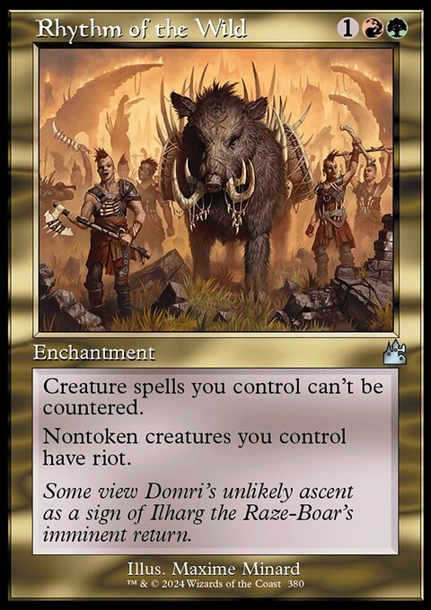 Rhythm of the Wild (Retro Frame) [Ravnica Remastered]