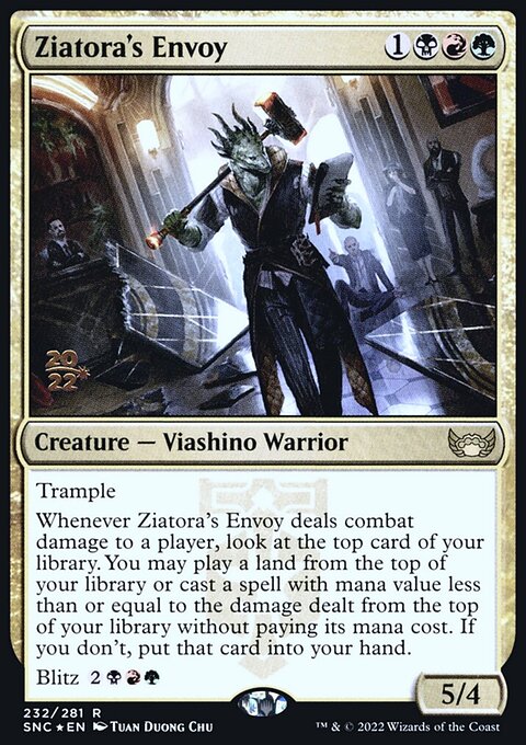 Ziatora's Envoy [Streets of New Capenna Prerelease Promos]