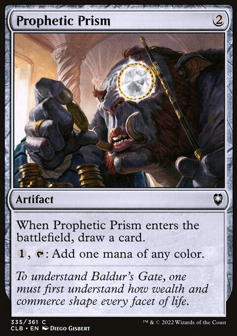 Prophetic Prism [Commander Legends: Battle for Baldur's Gate]