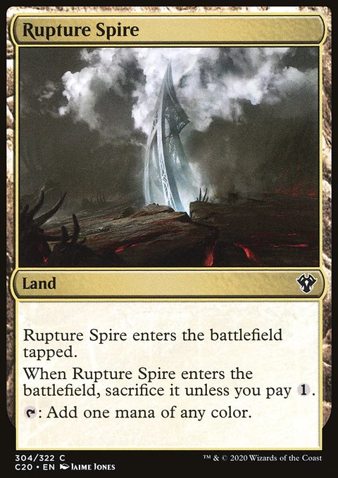 Rupture Spire [Commander 2020]