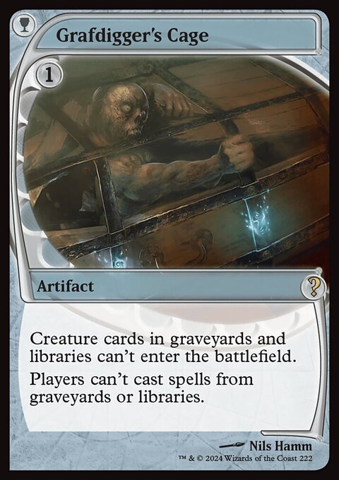 Grafdigger's Cage (Future Sight) [Mystery Booster 2]