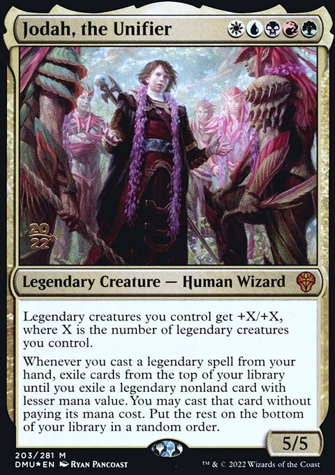Jodah, the Unifier [Dominaria United Prerelease Promos]