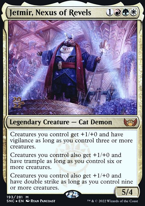 Jetmir, Nexus of Revels [Streets of New Capenna Prerelease Promos]